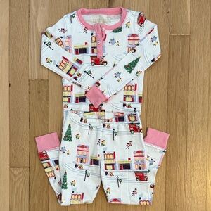 The Beaufort Bonnet Company Festive Print Kids Pajama Set